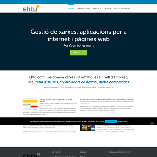 Captura del lloc web de Ehtu.com
